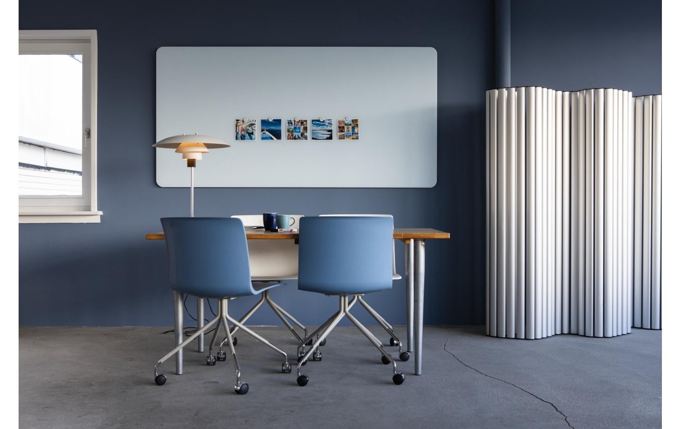 Legamaster Whiteboard – 200 × 100 cm, Glas, magnetisch, Wandmontage, inkl. Magnete, Marker