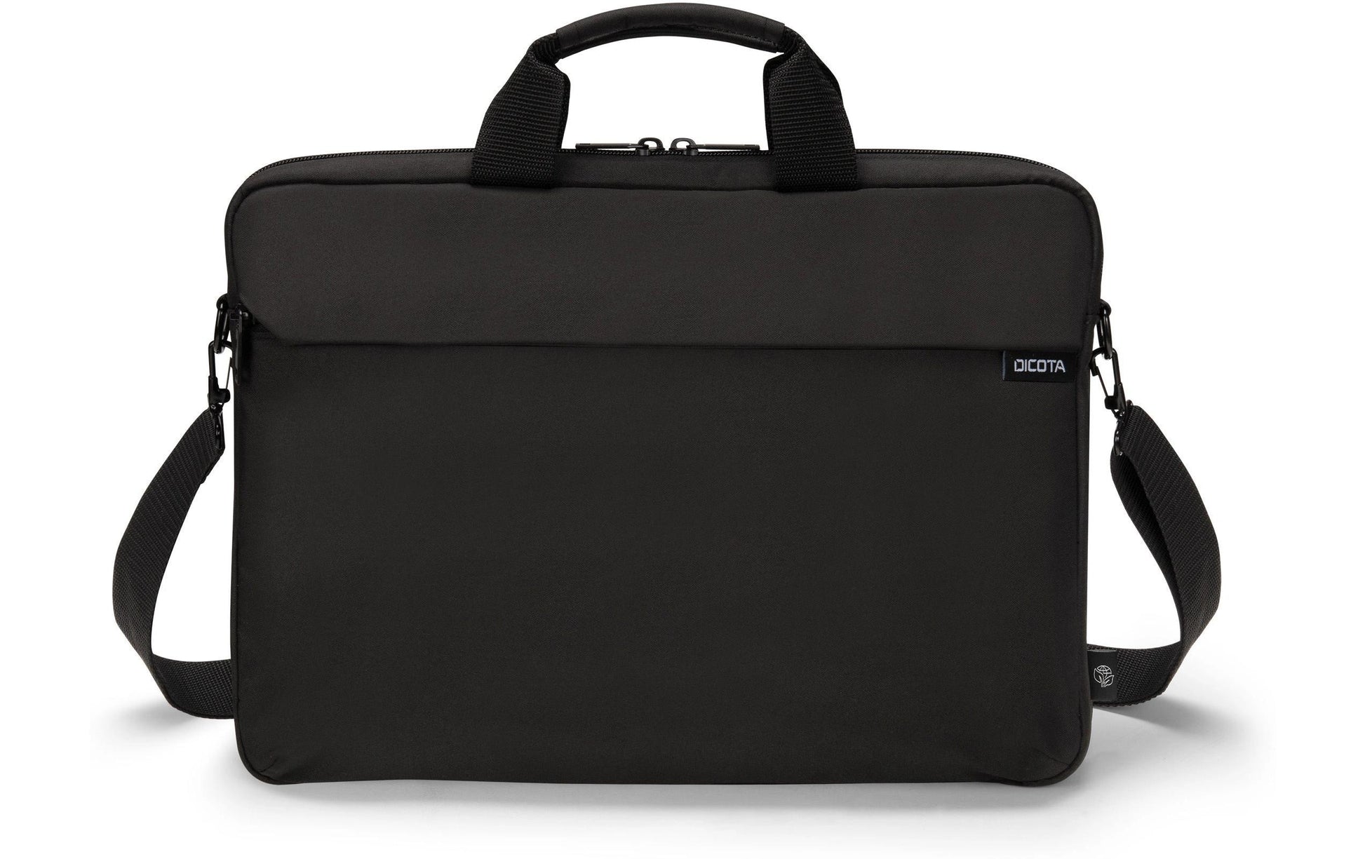 DICOTA Slim Case ONE Notebook-Tasche für Notebooks bis 14,1" – Recyceltes Polyester, Schwarz
