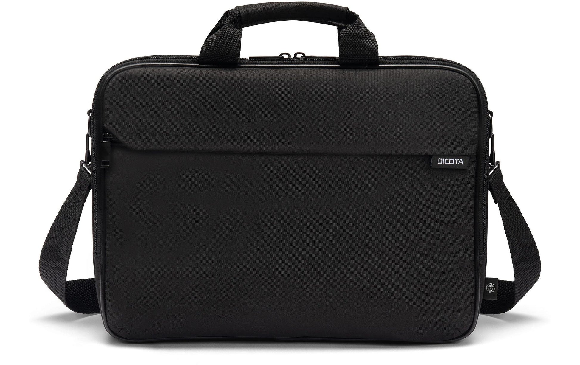 DICOTA Notebook-Tasche für Notebooks bis 17,3" – Abnehmbarer Gurt, Gepolstertes Fach – Schwarz