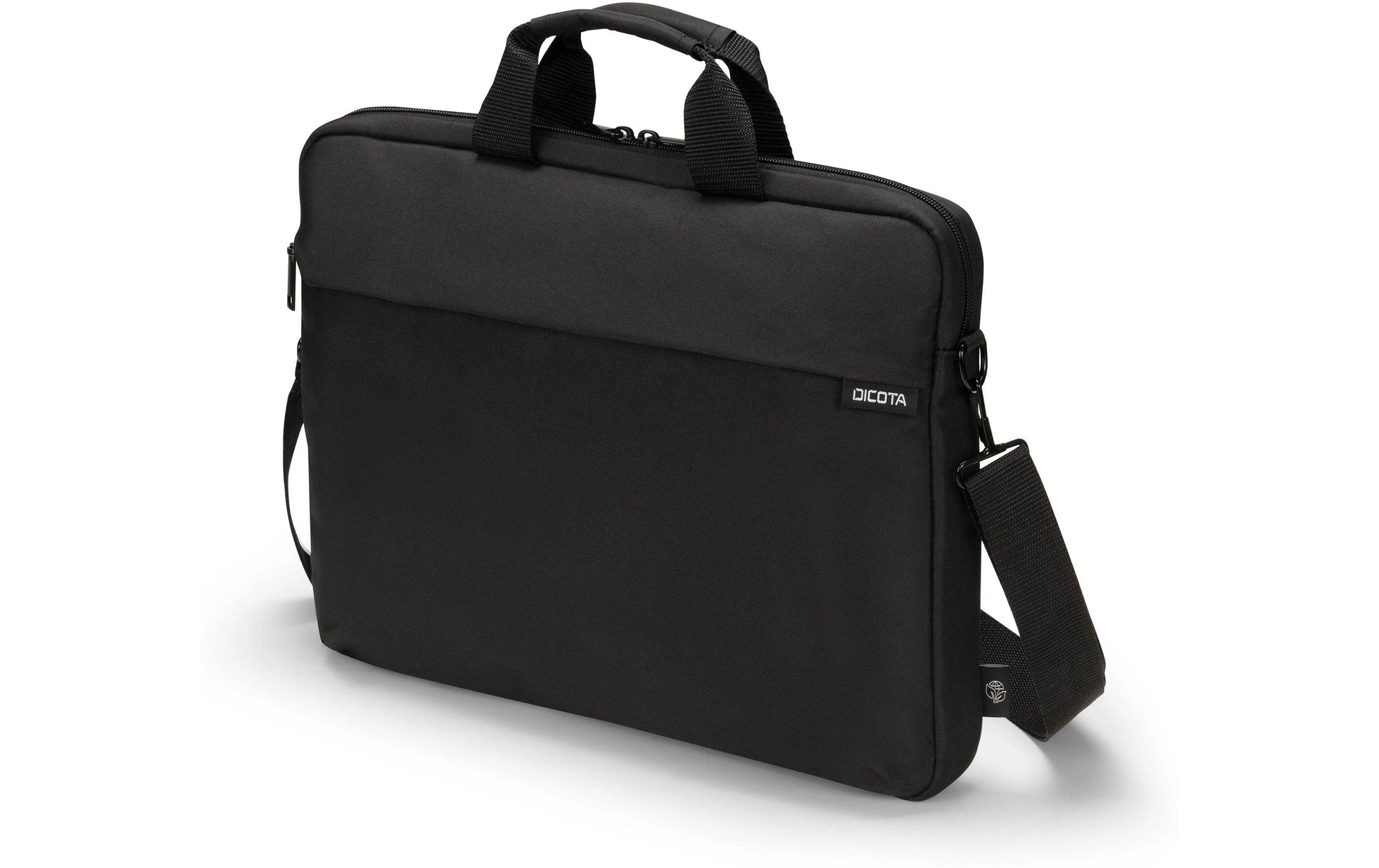 DICOTA Slim Case ONE Notebook-Tasche für Notebooks bis 12,5" – Stossfest, Schwarz