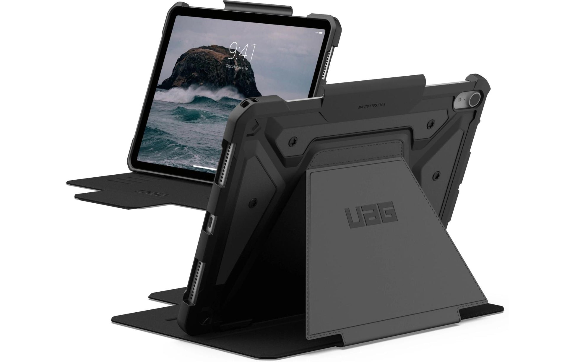 Urban Armor Gear UAG Tablet-Hülle für iPad Air 11" (6. Gen.) – Schwarz