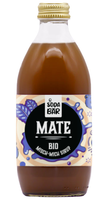 SodaBär Sirup Mate, Bio – 3,3 dl