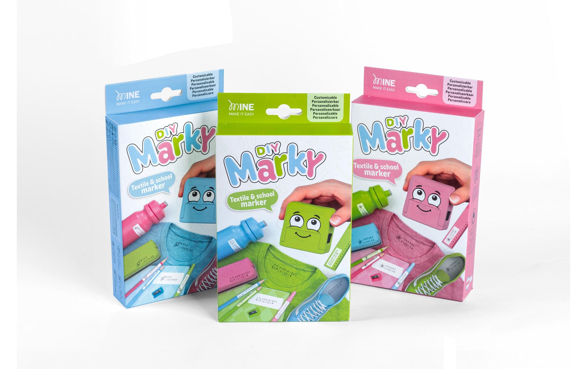 Colop Marky – Motivstempel – Abdruck 38 × 14 mm – Blau