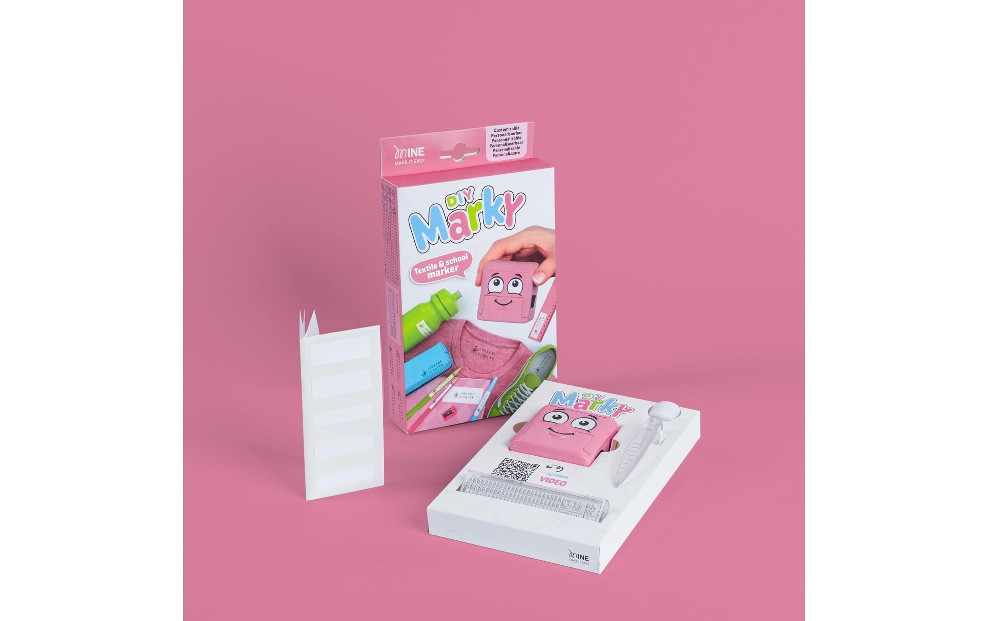 Colop Marky – Motivstempel, Abdruck 38 × 14 mm, rosa