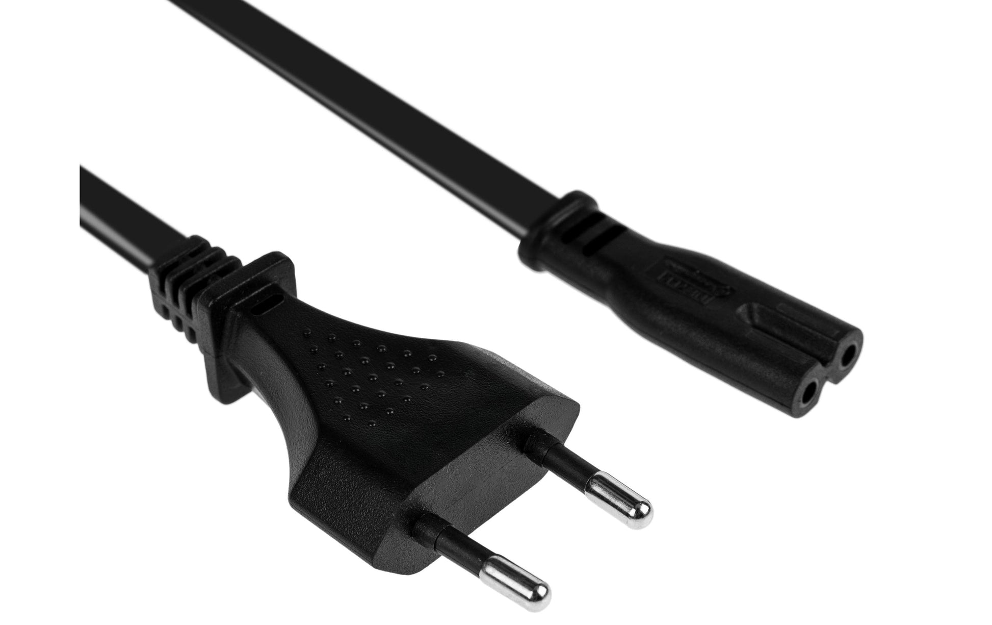 Furber. Netzkabel – T26–IEC C7, 1 m, 230 V/2,5 A, schwarz