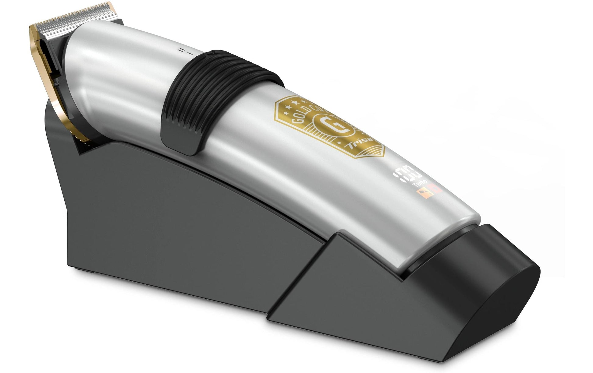 Trisa Bart- und Haarschneider Gold Cut – 210 min Laufzeit, 5 Längeneinstellungen – max. Schnittlänge 20 mm