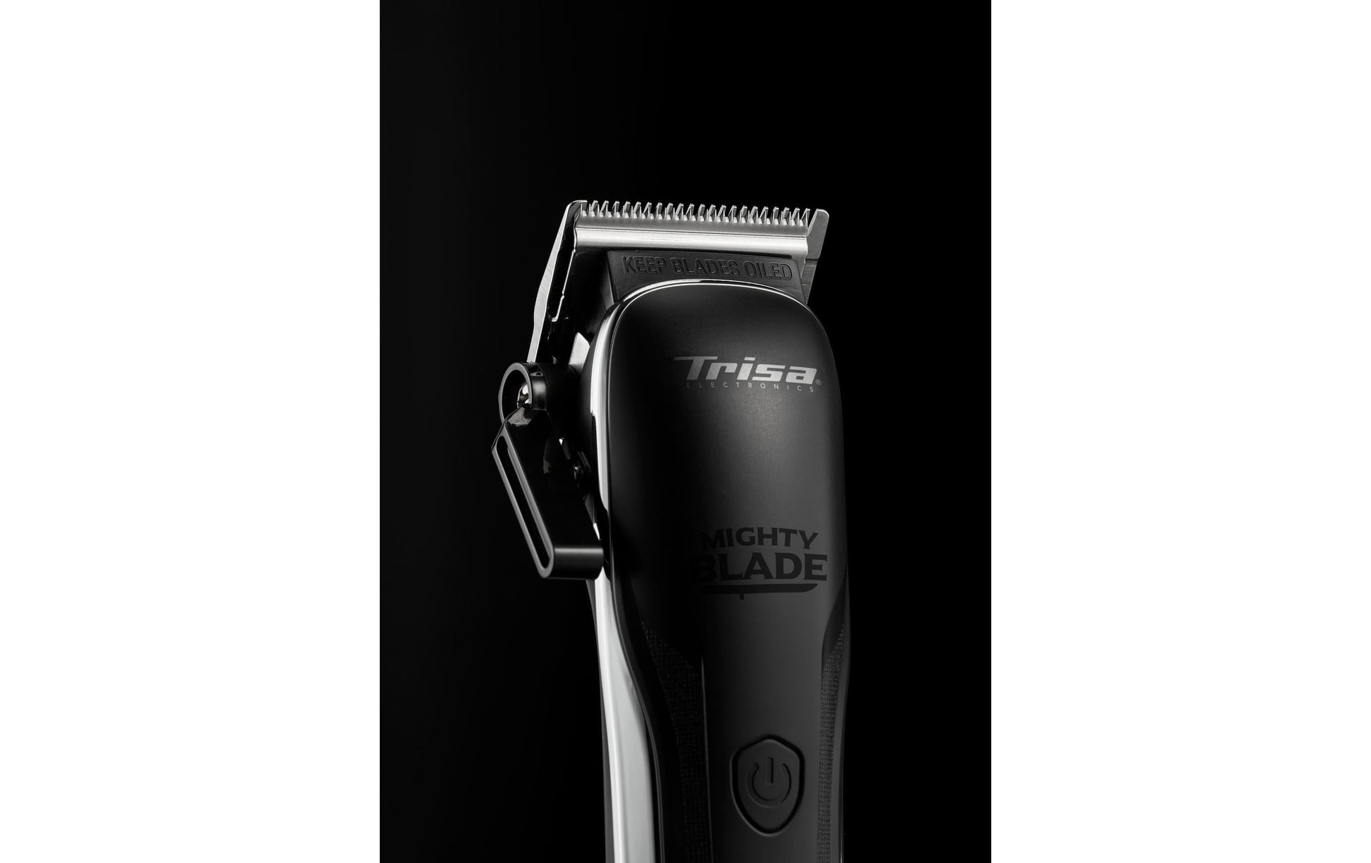 Trisa Bart- und Haarschneider – 0,6–14 mm, 5 Stufen, Akku 180 min – Schwarz