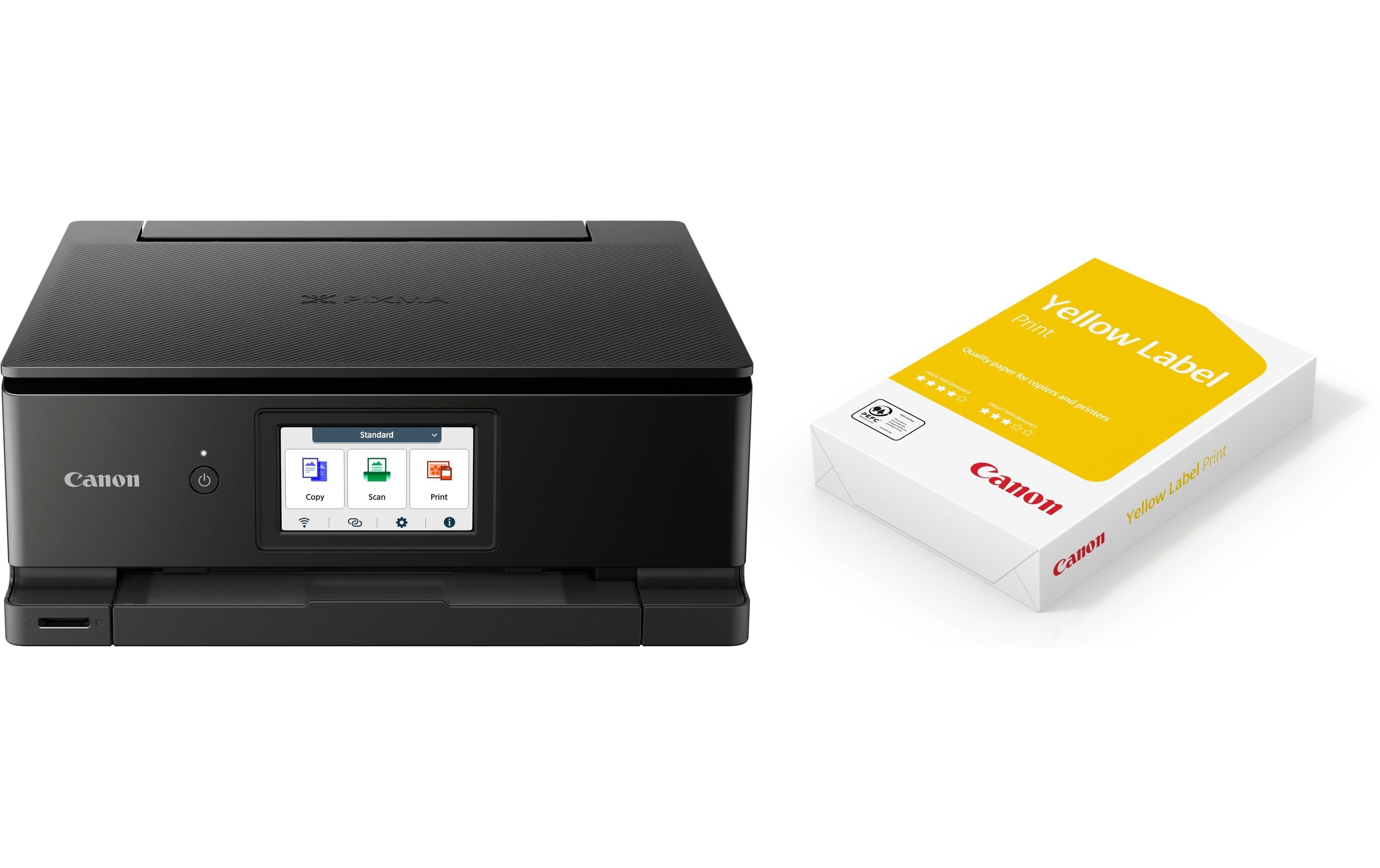 Canon Pixma TS8750 – Farbiges Tintenstrahl-MFP, 3-in-1 – USB/WLAN – Duplex – 15 Seiten/Min S/W, 10 Seiten/Min Farbe