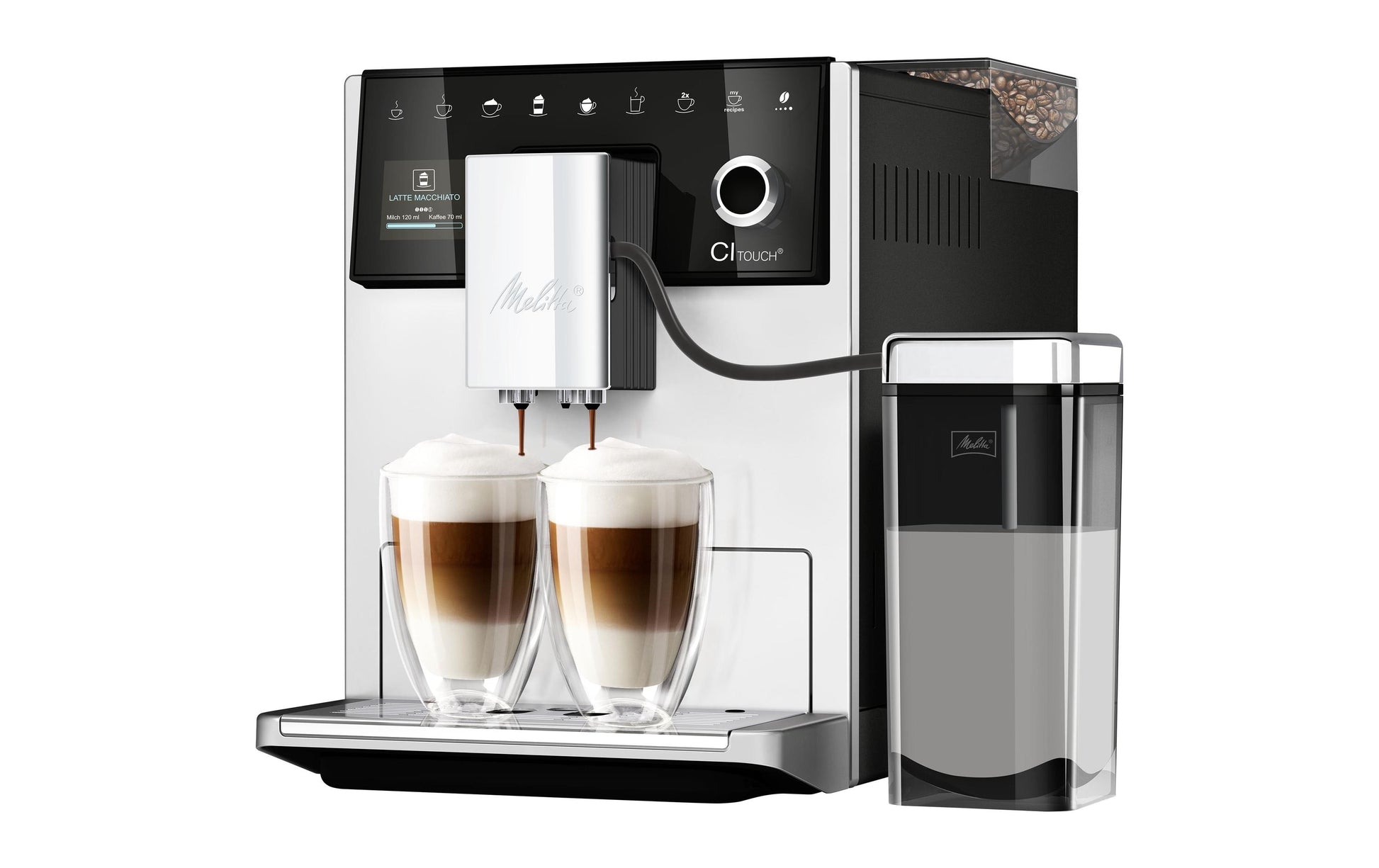 Melitta CI Touch Kaffeevollautomat – 1,8 l, 270 g, Silber