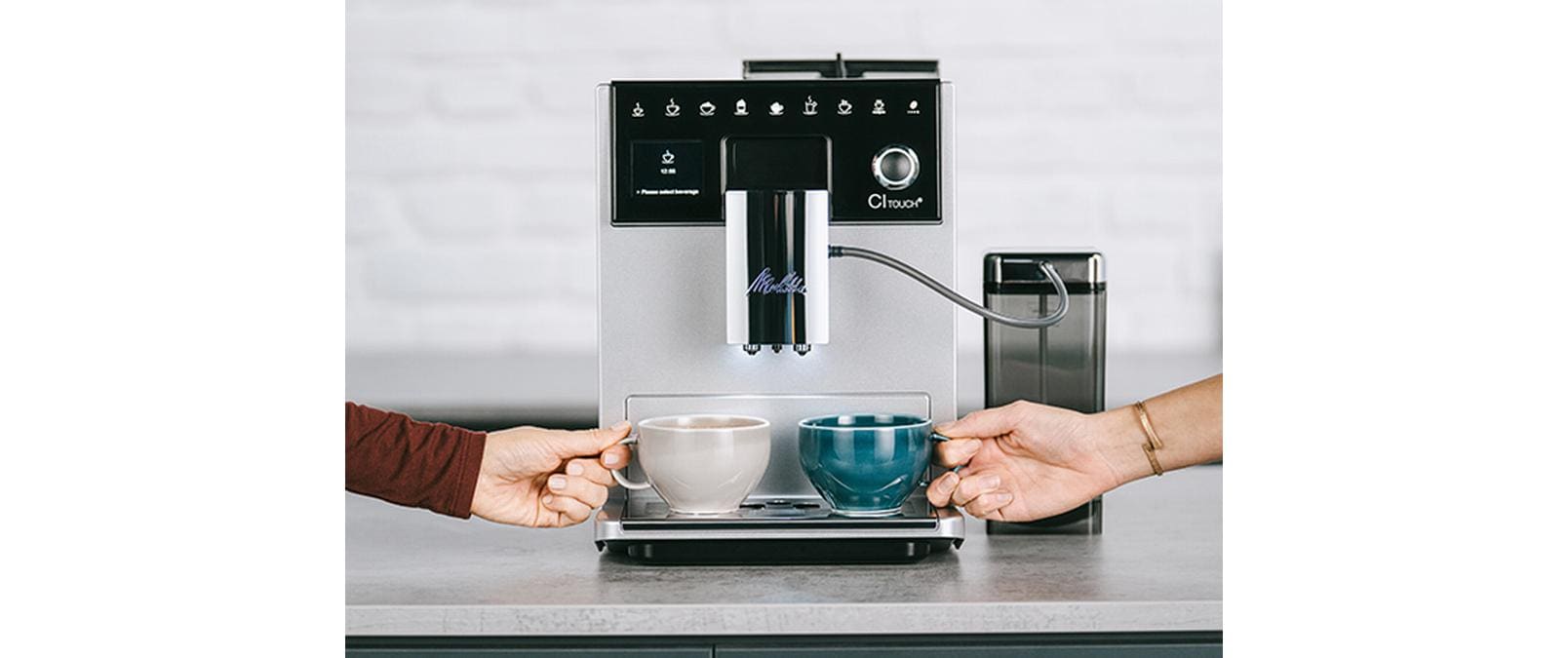 Melitta CI Touch Kaffeevollautomat – 1,8 l, 270 g, Silber