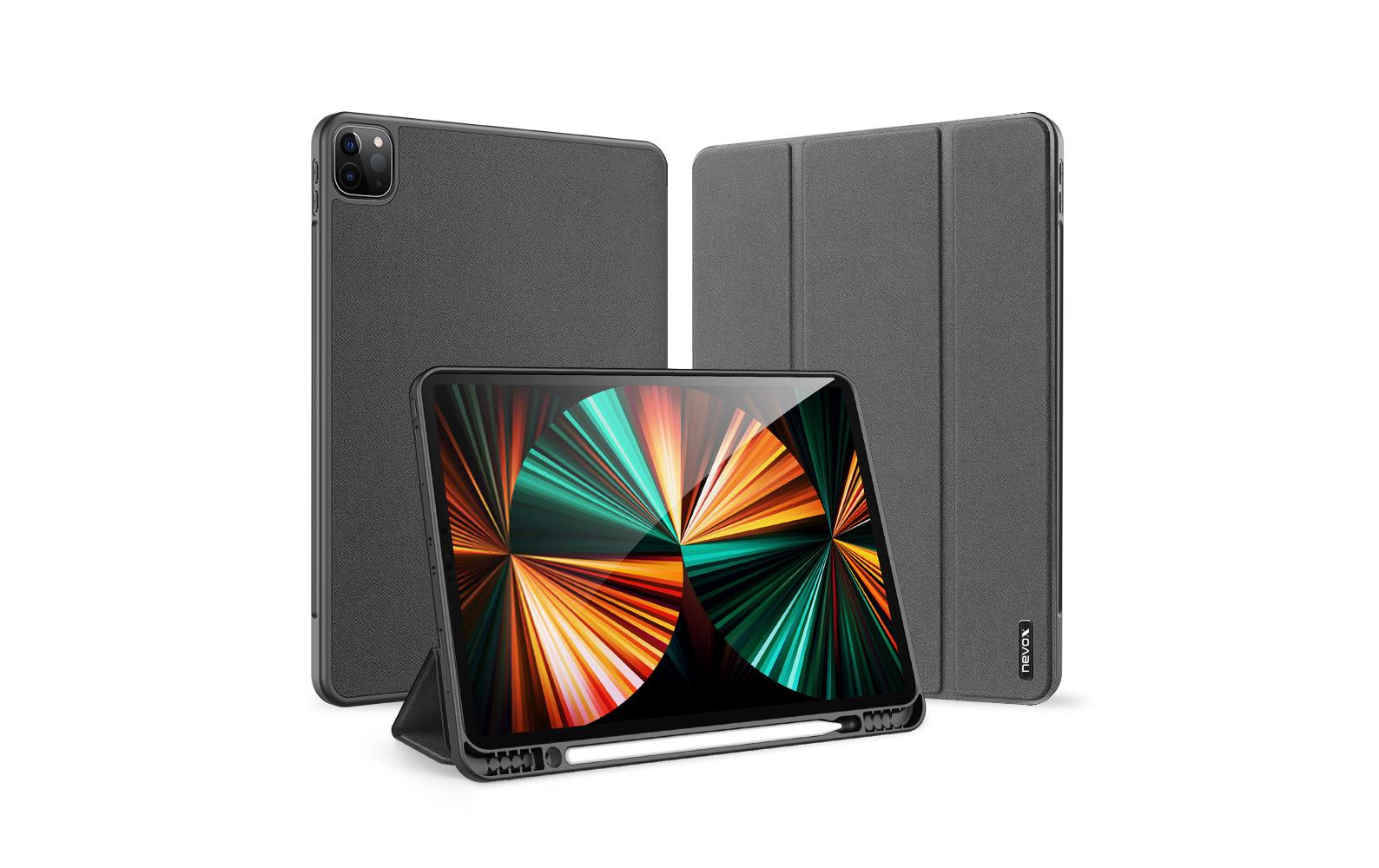Nevox Vario Tablet-Hülle für iPad Pro 13" (M4/M5) – Schwarz