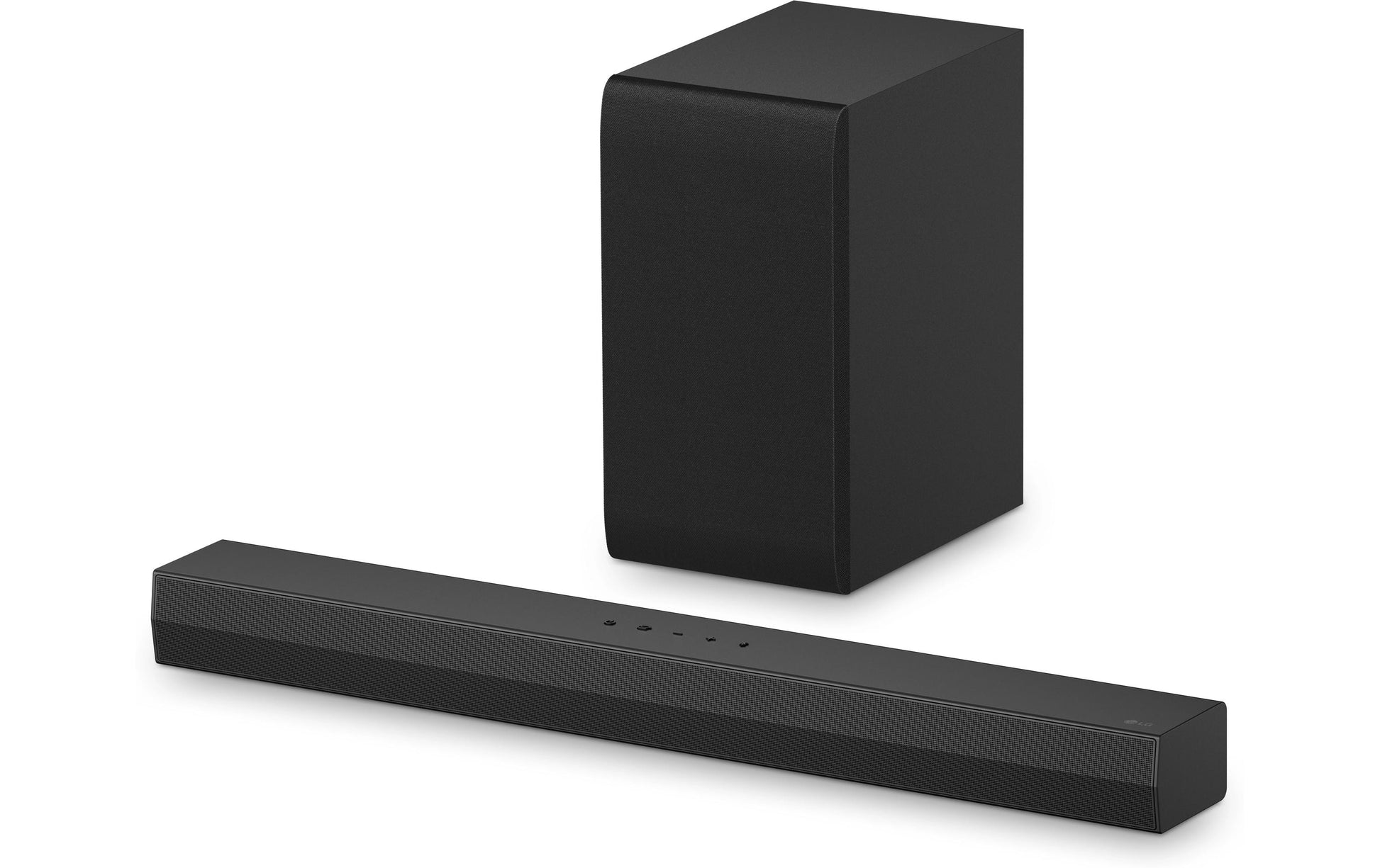 LG DS40T – Soundbar – 2.1, Dolby Digital/DTS Digital Surround, mit kabellosem Subwoofer, 300 W, Schwarz