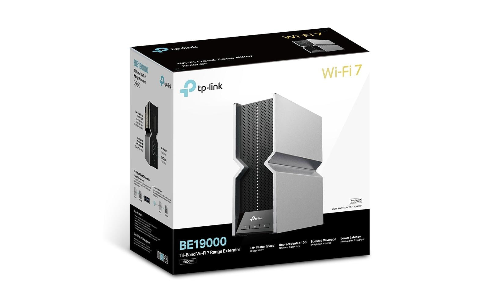 TP-Link RE800BE – Access Point – Wi‑Fi 7 (2,4/5/6)