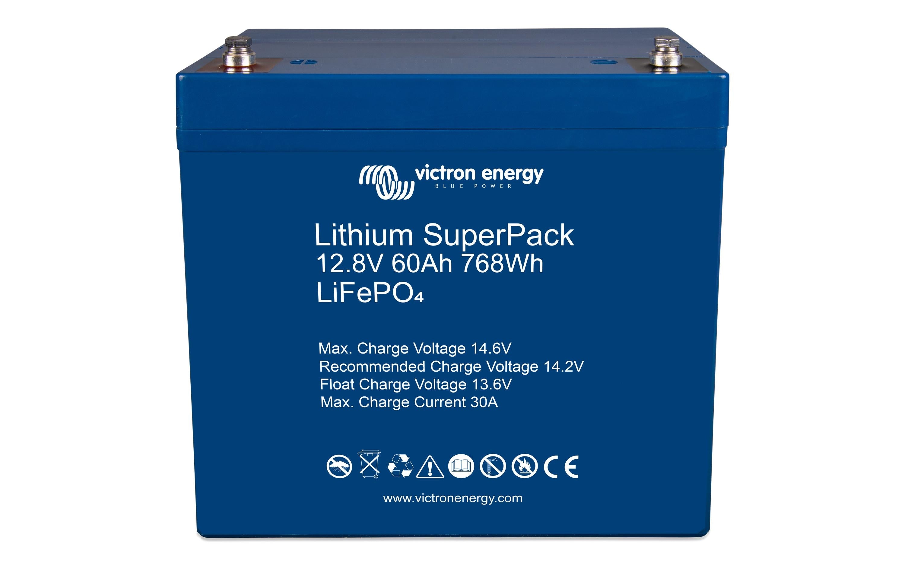 Victron Li-SuperPack Akku 12,8 V 60000 mAh 768,00 Wh Li-Ion