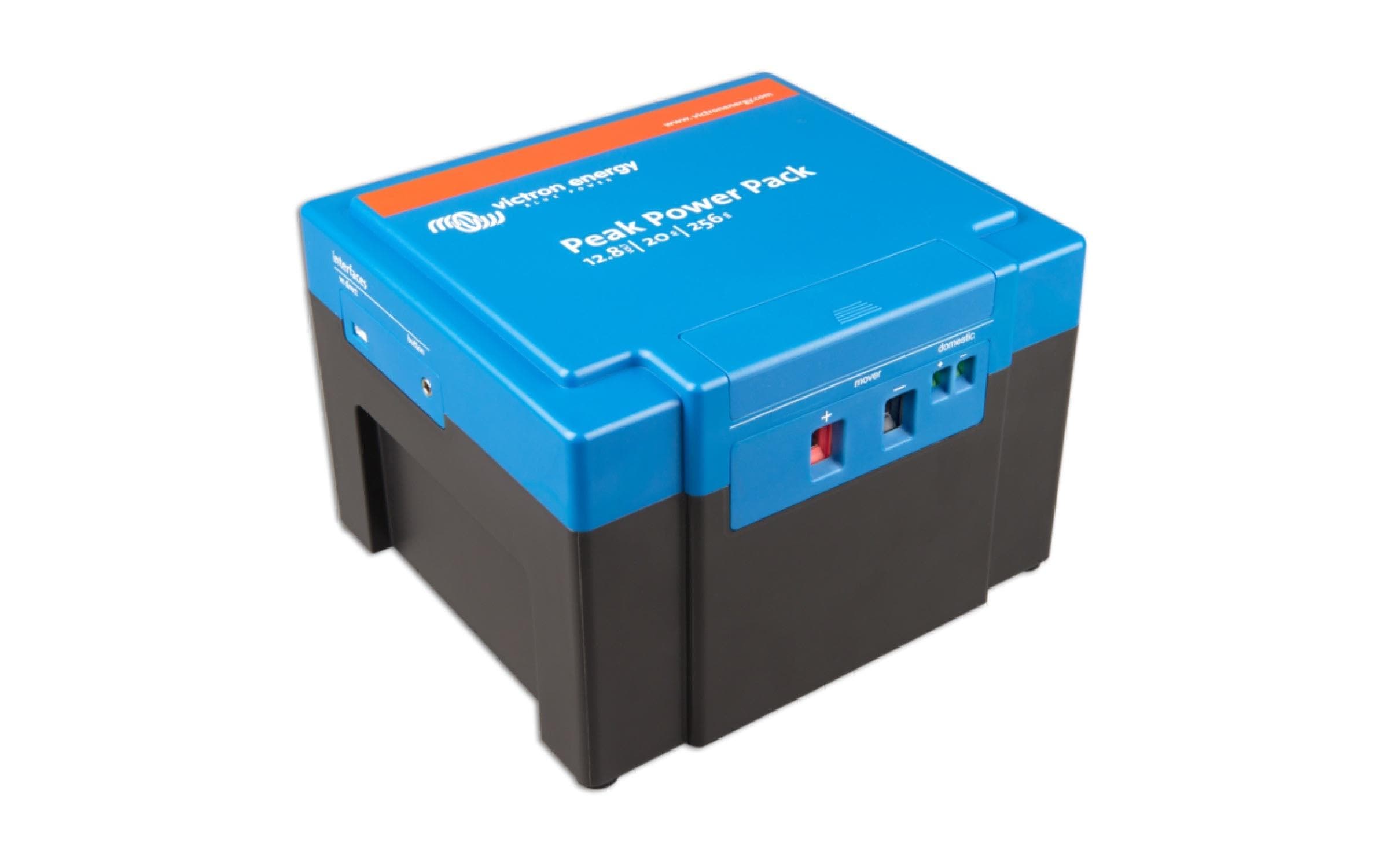 Victron Peak Power Pack Akku 12,8 V 20000 mAh 256,00 Wh Li‑FePO4 – für Geräte