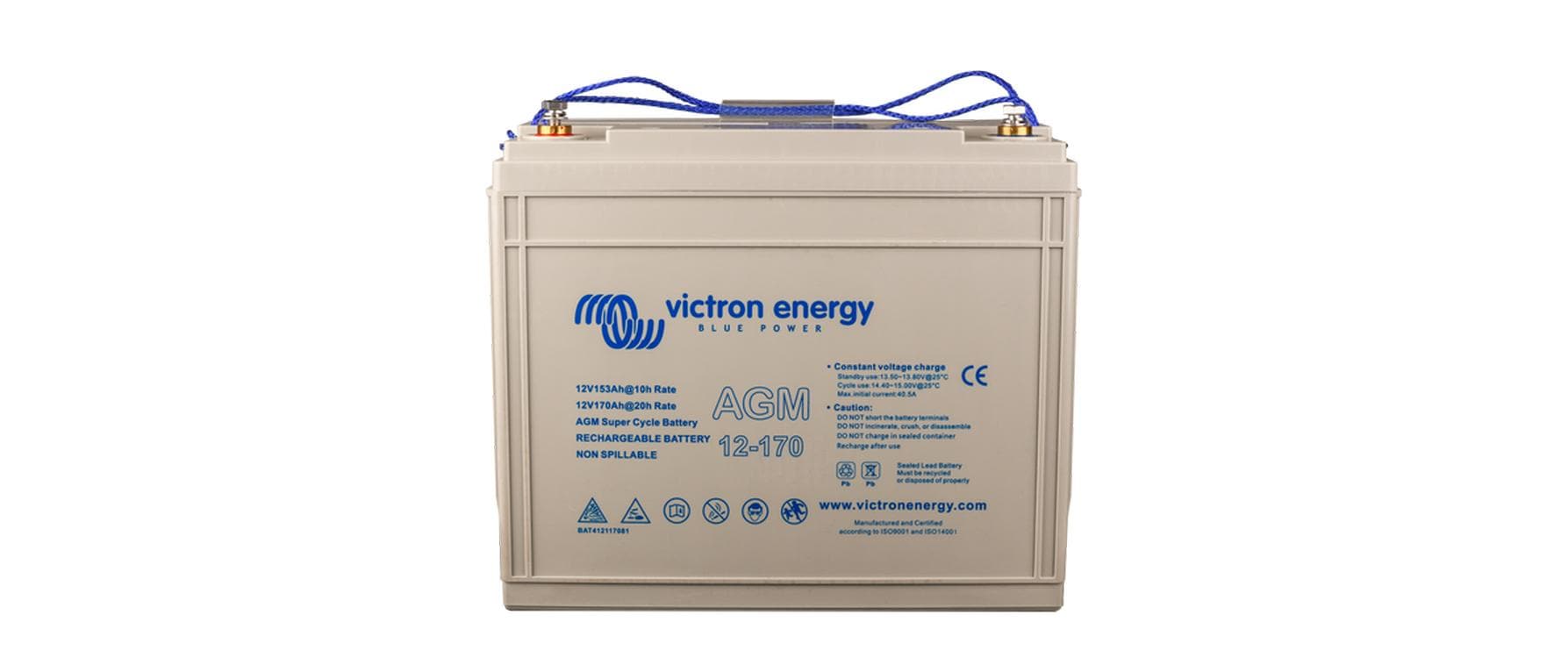 Victron Super Cycle Akku 12 V 170000 mAh 2040,00 Wh AGM