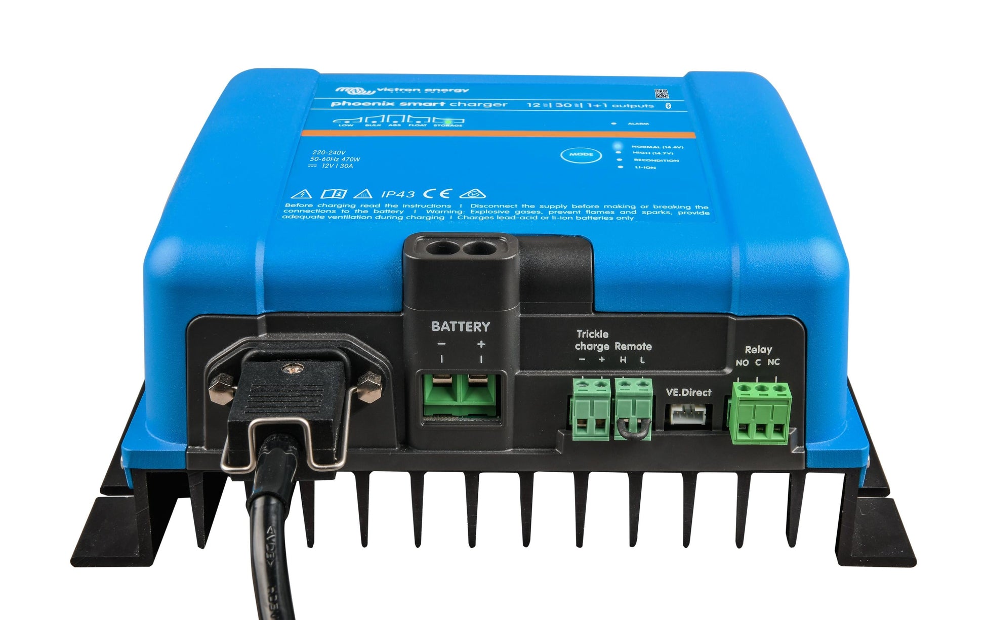 Victron Phoenix Ladegerät – 12 V, 30 A, Erhaltungsladung, für Li-Ion