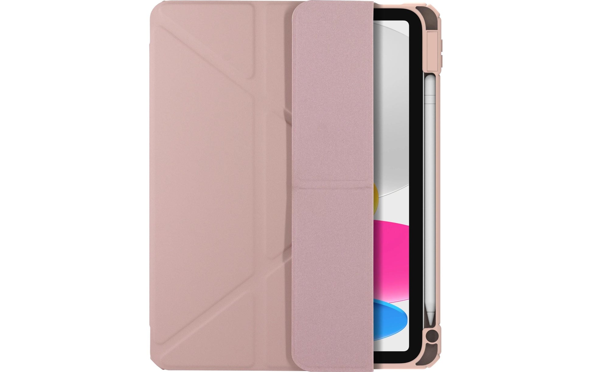 dbramante1928 London Tablet-Hülle für iPad 10,9" (10. Gen.) – Pink Sand