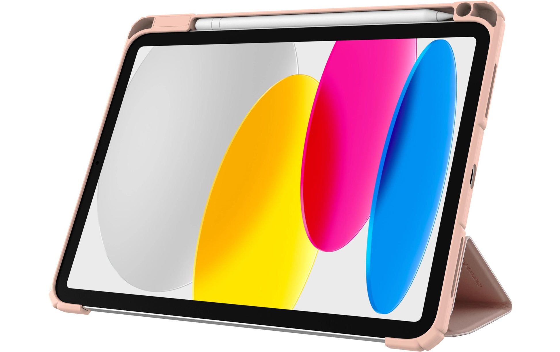 dbramante1928 London Tablet-Hülle für iPad 10,9" (10. Gen.) – Pink Sand
