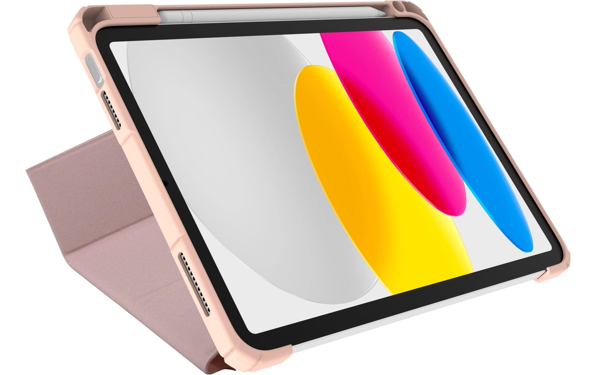 dbramante1928 London Tablet-Hülle für iPad 10,9" (10. Gen.) – Pink Sand