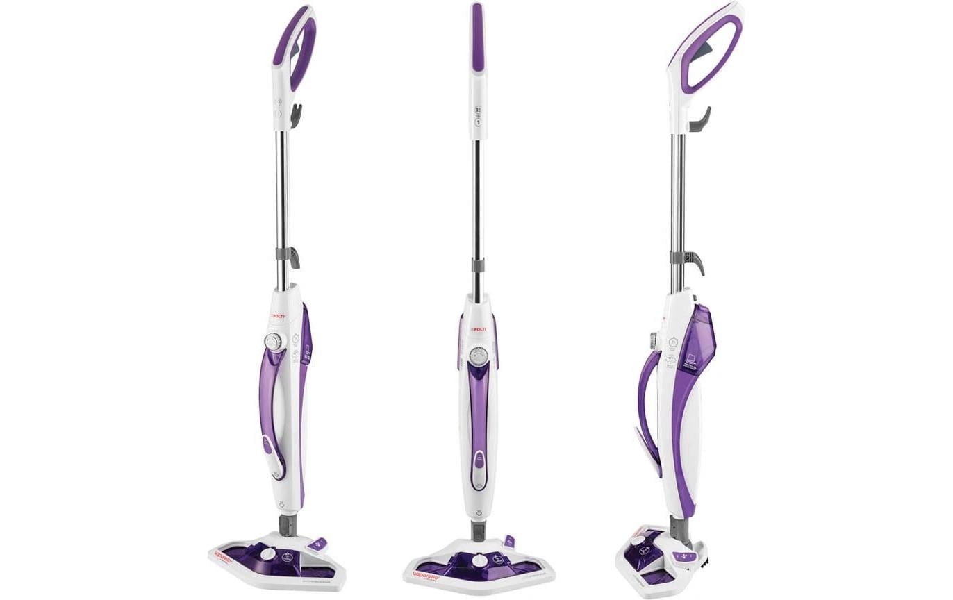 Polti Vaporetto SV440 Double – Dampfbesen – 1500 W, 0,3 l, Aufheizzeit 15 s, Weiss