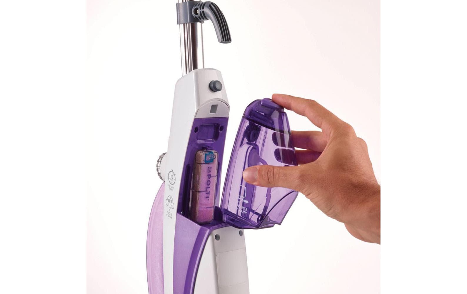 Polti Vaporetto SV440 Double – Dampfbesen – 1500 W, 0,3 l, Aufheizzeit 15 s, Weiss