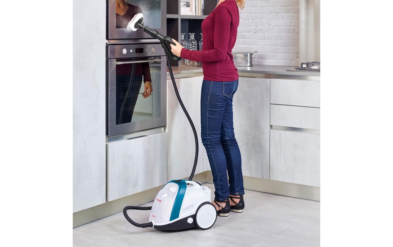 Polti Dampfreiniger – 2000 ml, blau, für Badezimmer