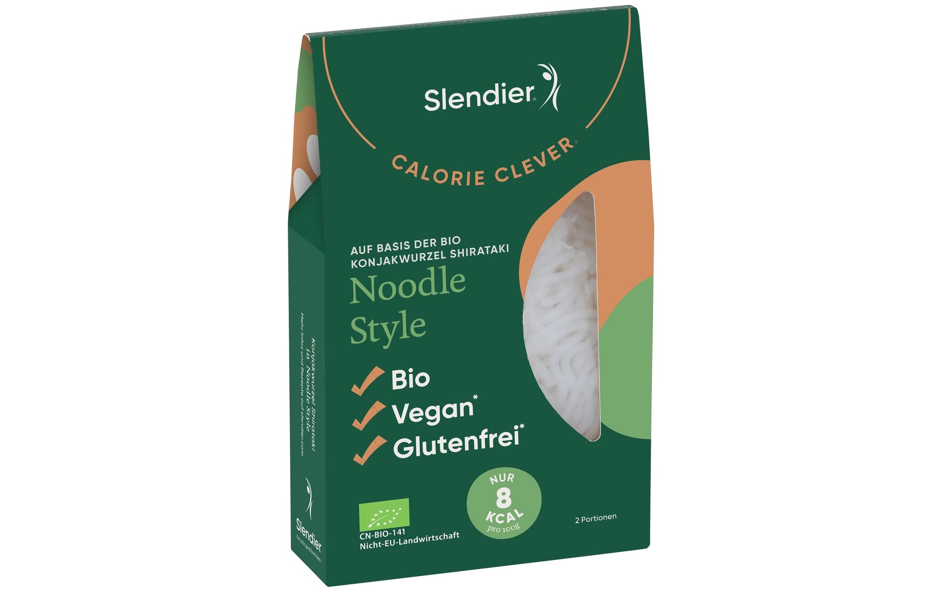 Slendier Konjak-Nudeln – Bio, glutenfrei – 400 g