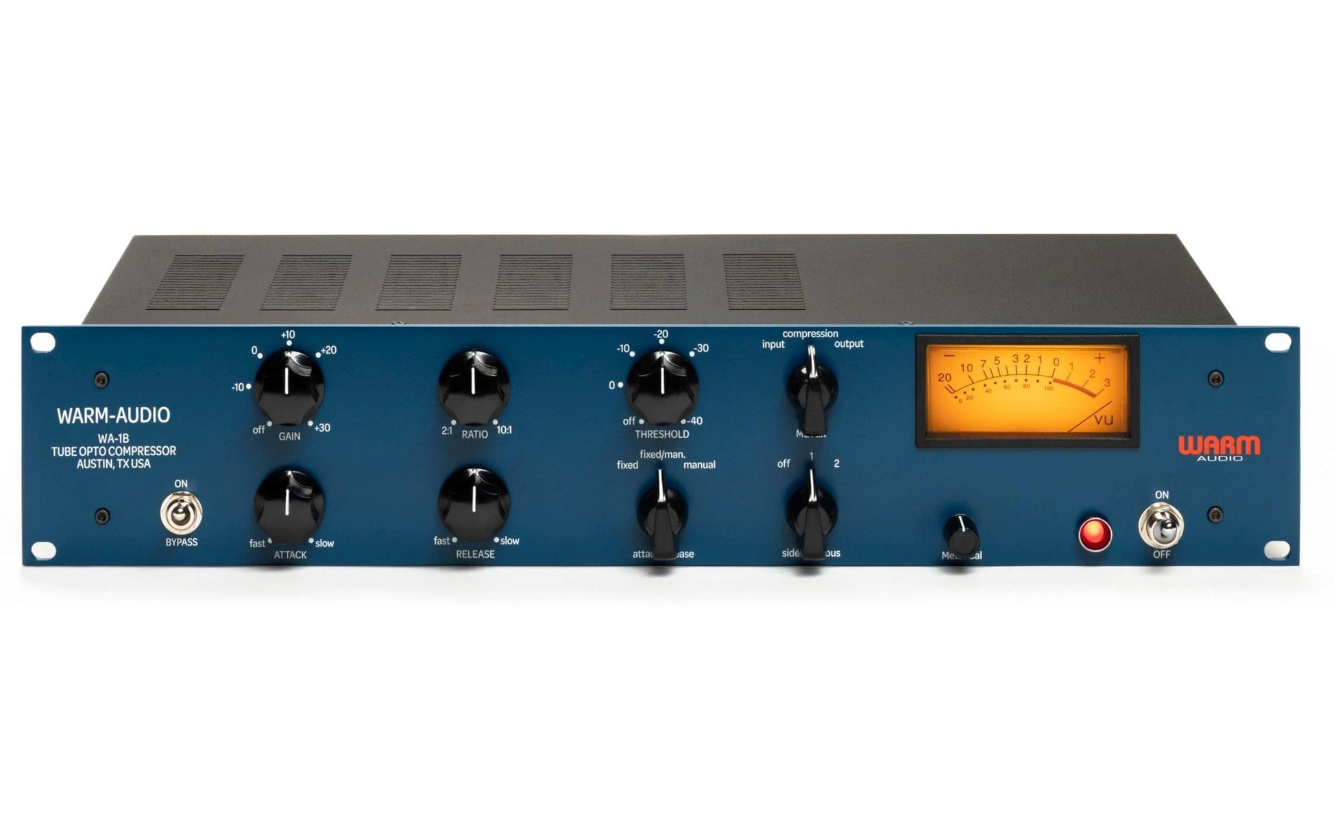 Warm Audio WA-1B – Mikrofonvorverstärker, XLR, Blau