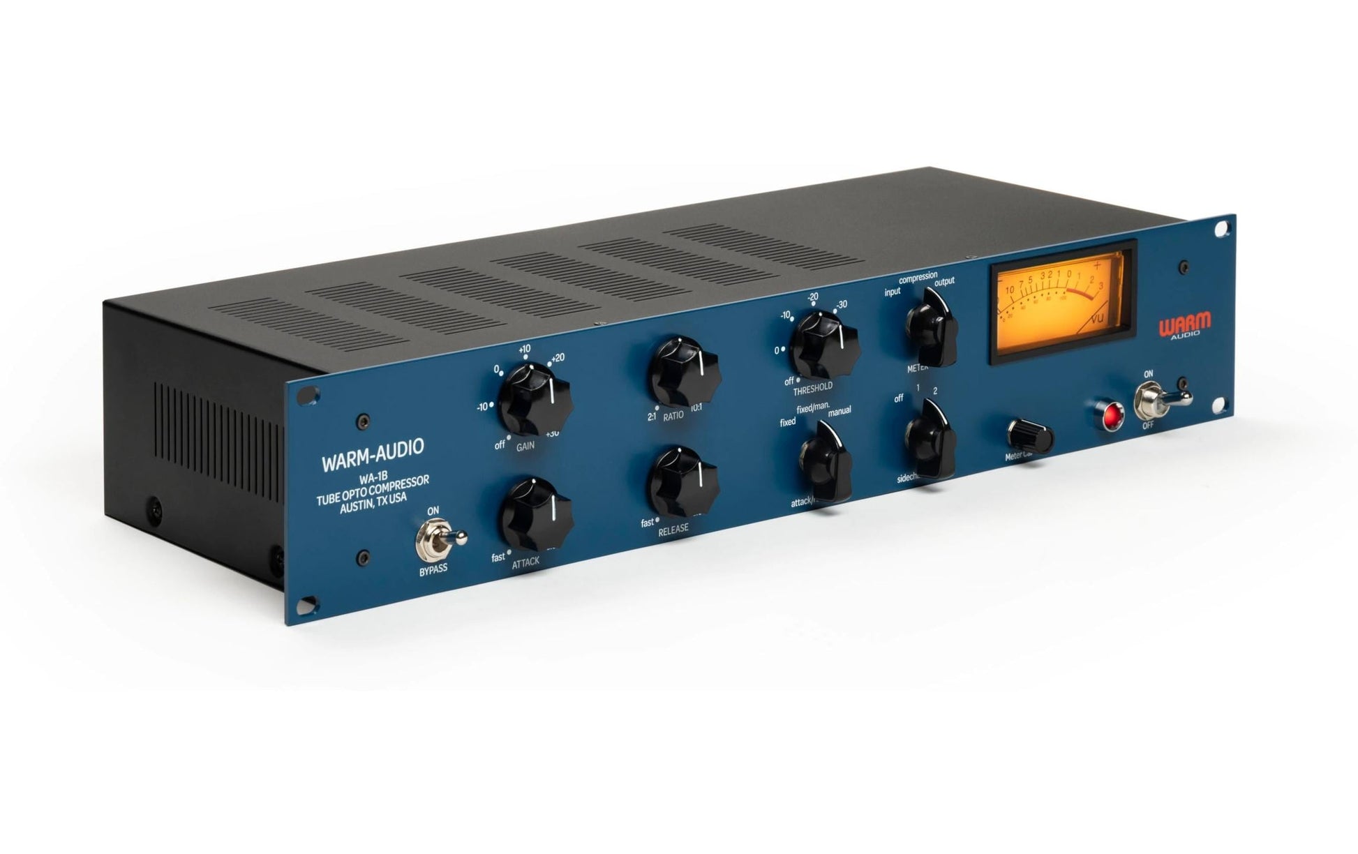 Warm Audio WA-1B – Mikrofonvorverstärker, XLR, Blau