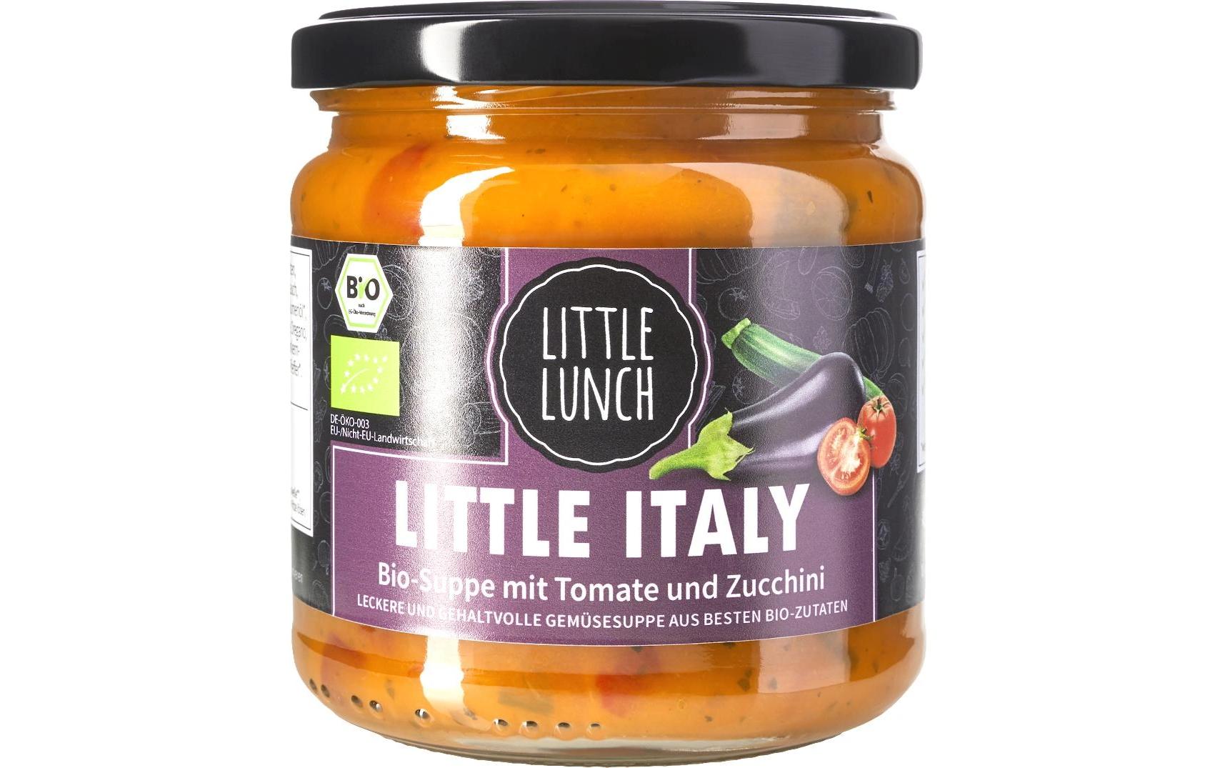 Little Lunch Little Italy Suppe Tomate & Basilikum Bio, vegan – 350 g