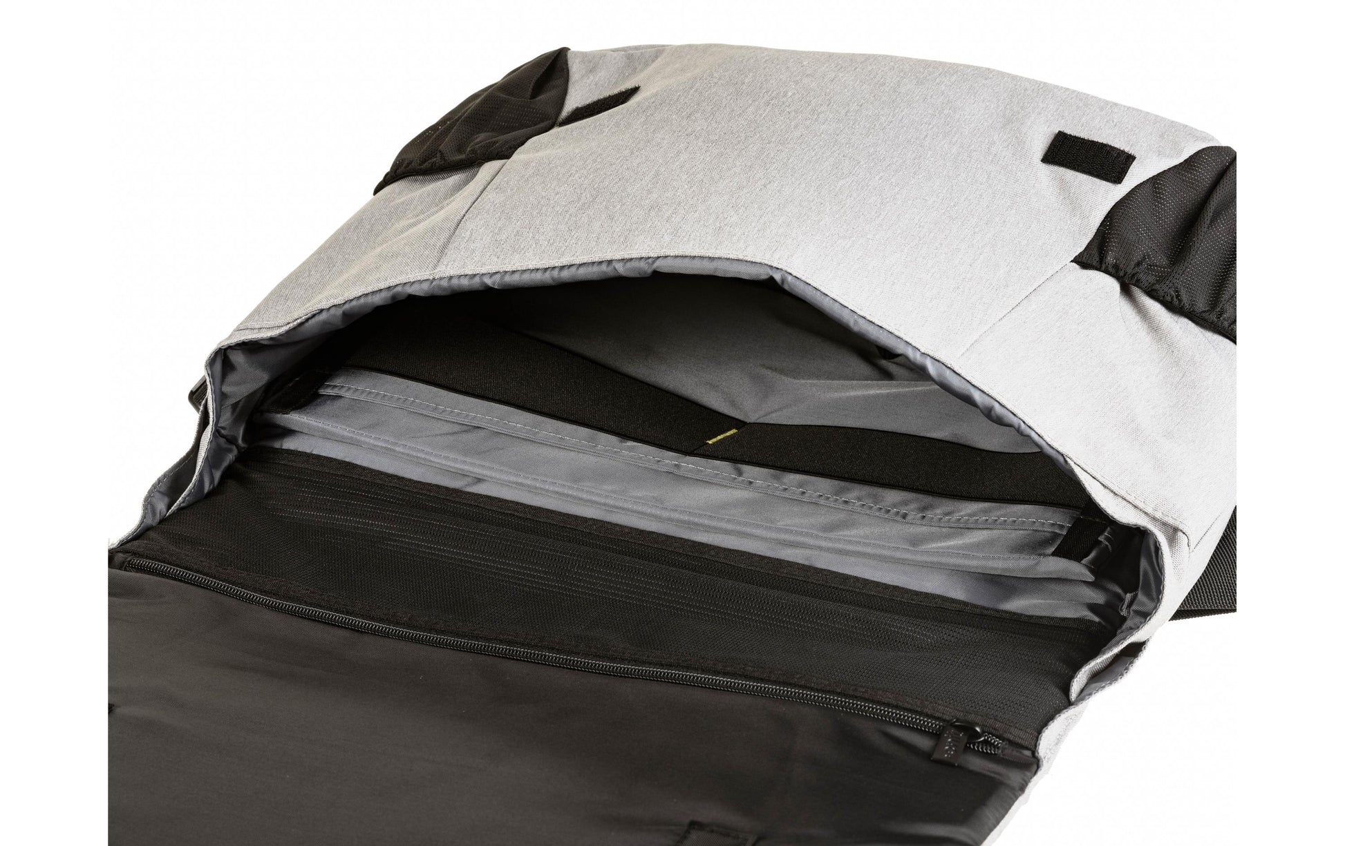 ONIT Notebook-Tasche bis 15,6" – Trolley-Band, rPET – Grau