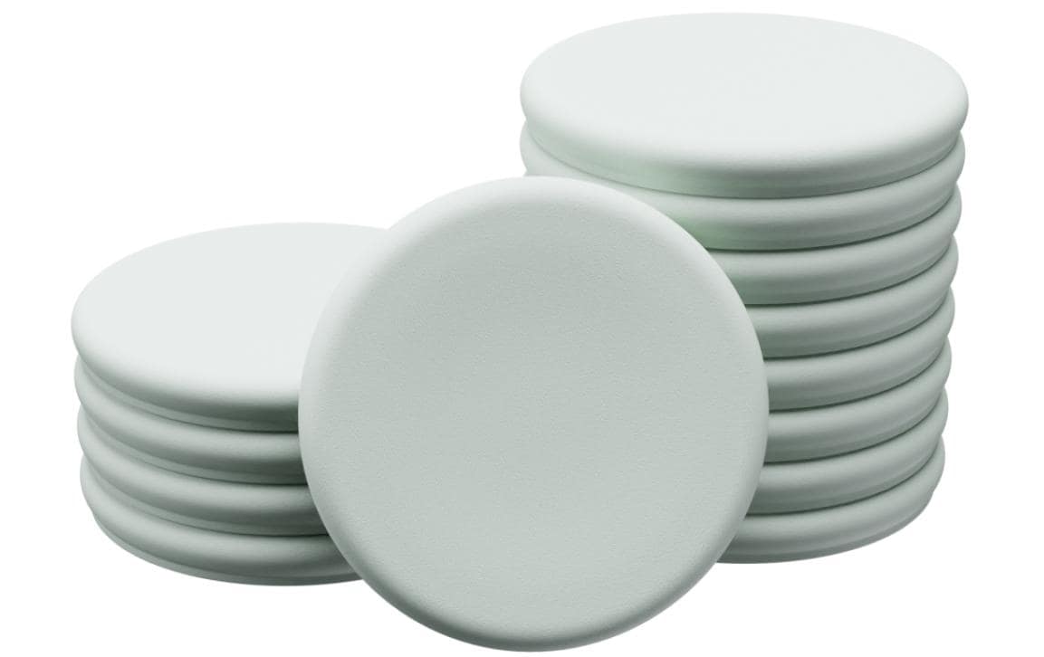 Legamaster Starter-Kit, inkl. Rundmagnete (Ø 30 × H 7 mm, Metall, Salbeigrün) – für Whiteboards – 5-teilig