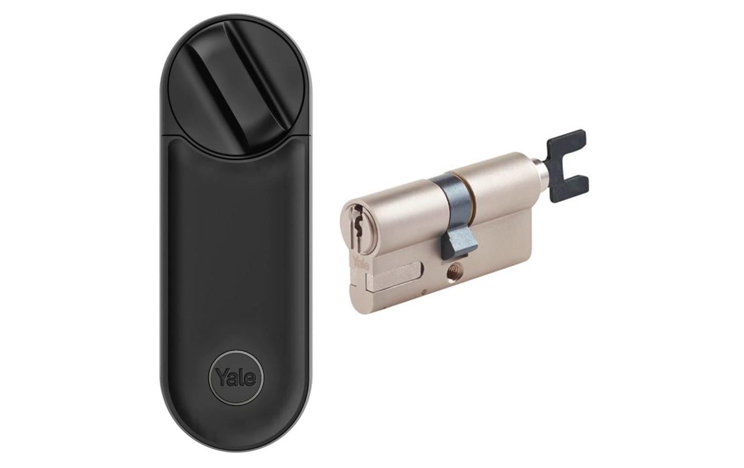 Yale Smart Lock Linus L2 – 52 × 46 × 146 mm, schwarz, akkubetrieben