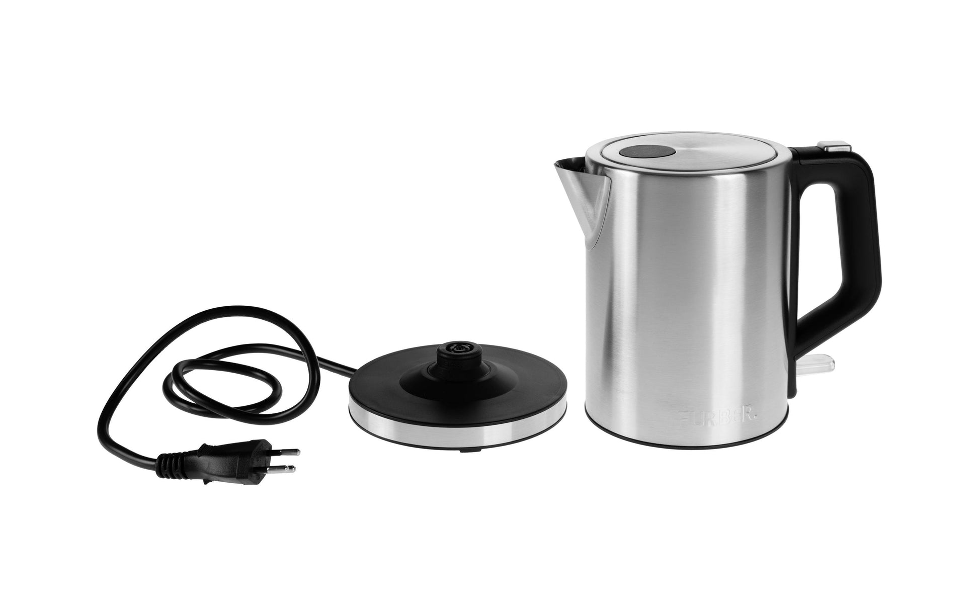 Furber. Furber Wasserkocher – 1 l, Edelstahl
