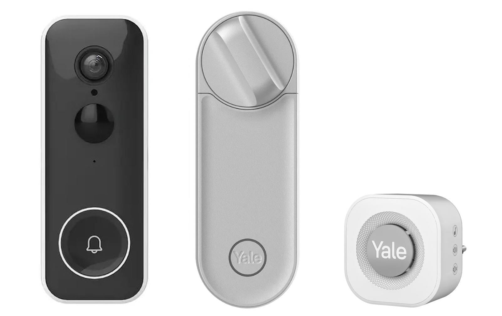 Yale Linus L2 Smart Lock – Türe, Akku, 51,7×45,8×146,2 mm, Silber