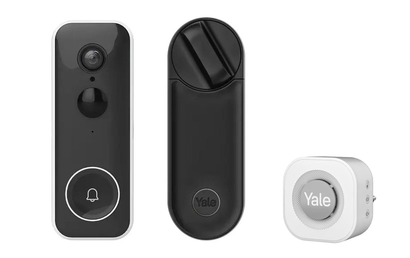 Yale Smart Lock Linus L2 – 52×46×146 mm, schwarz, akkubetrieben