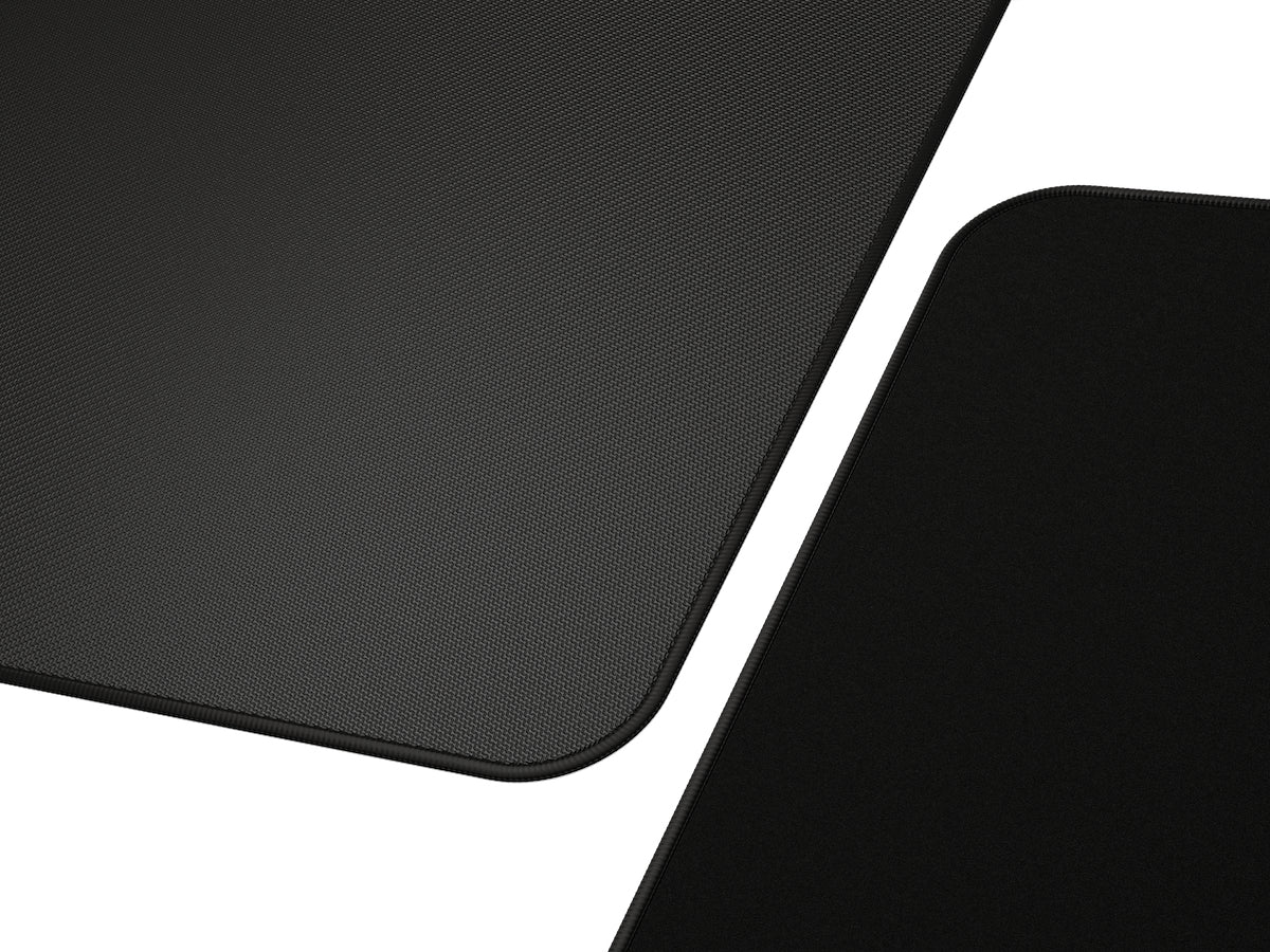 Glorious Gaming Gaming-Mauspad – 330 × 280 mm, Stoff, Gummi, Schwarz