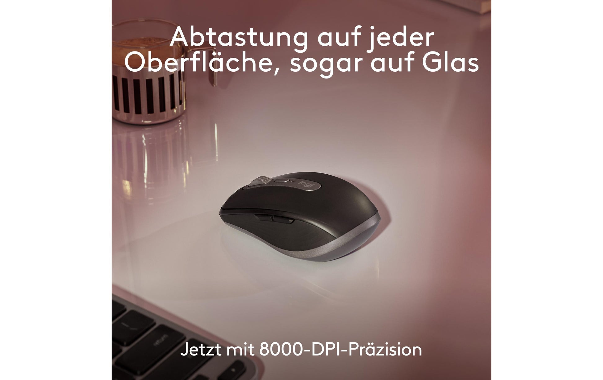 Logitech MX Anywhere 3S für Mac Blassgraue Maus