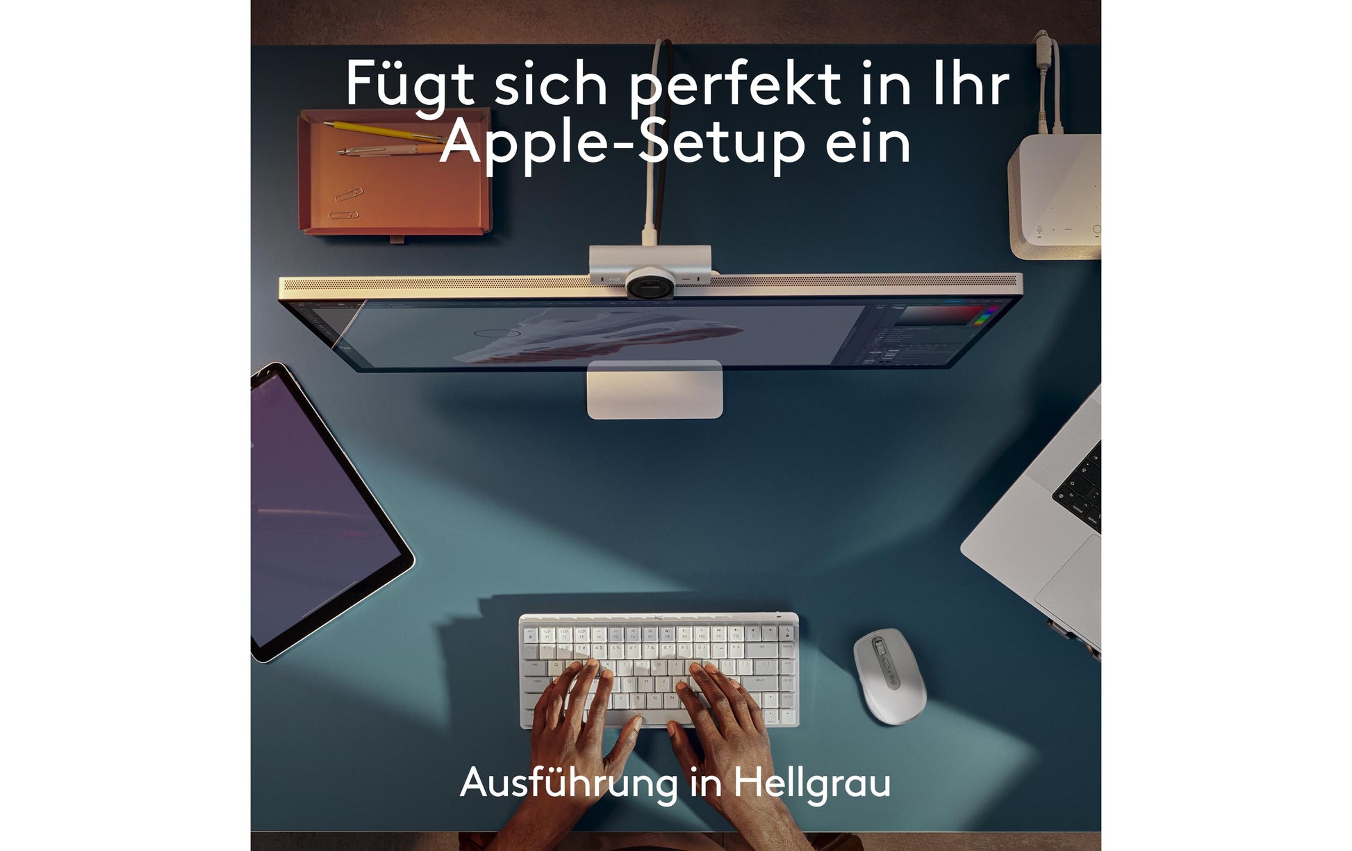 Logitech MX Anywhere 3S für Mac Blassgraue Maus