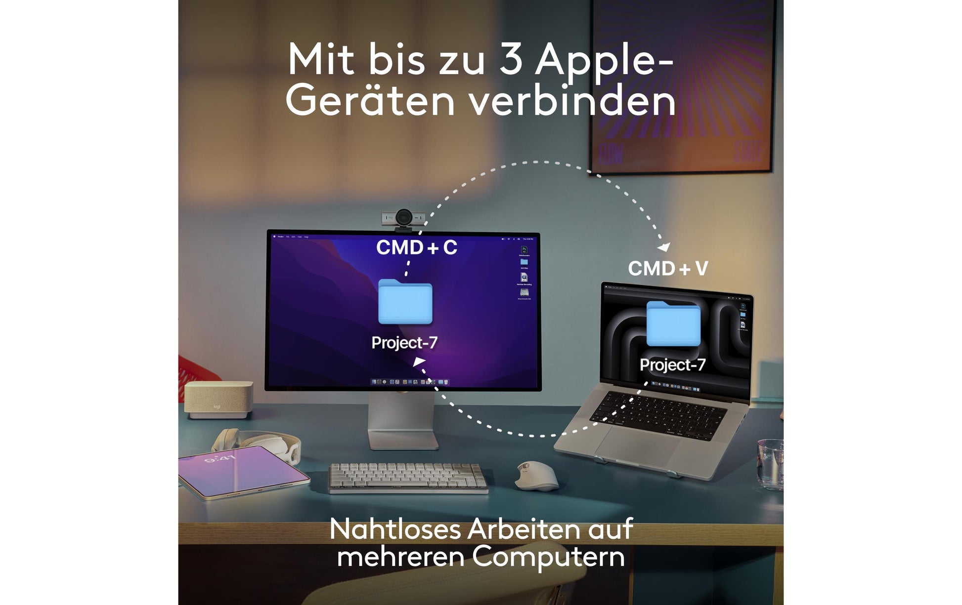 Logitech MX Anywhere 3S für Mac Maus – Space Grey
