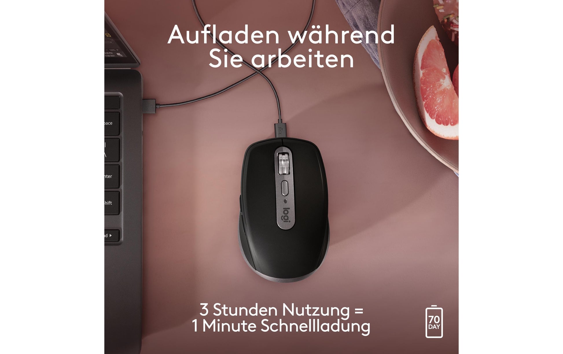 Logitech MX Anywhere 3S für Mac Maus – Space Grey