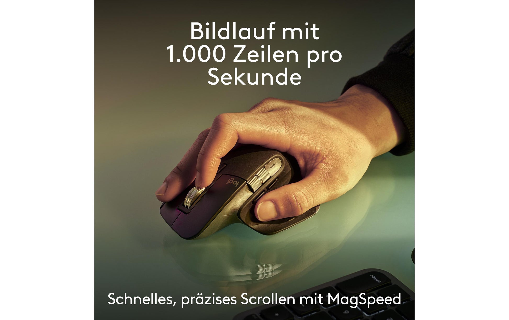 Logitech MX Keys S Combo für Mac – Tastatur, DE-Layout (DE), Space Grey – für macOS