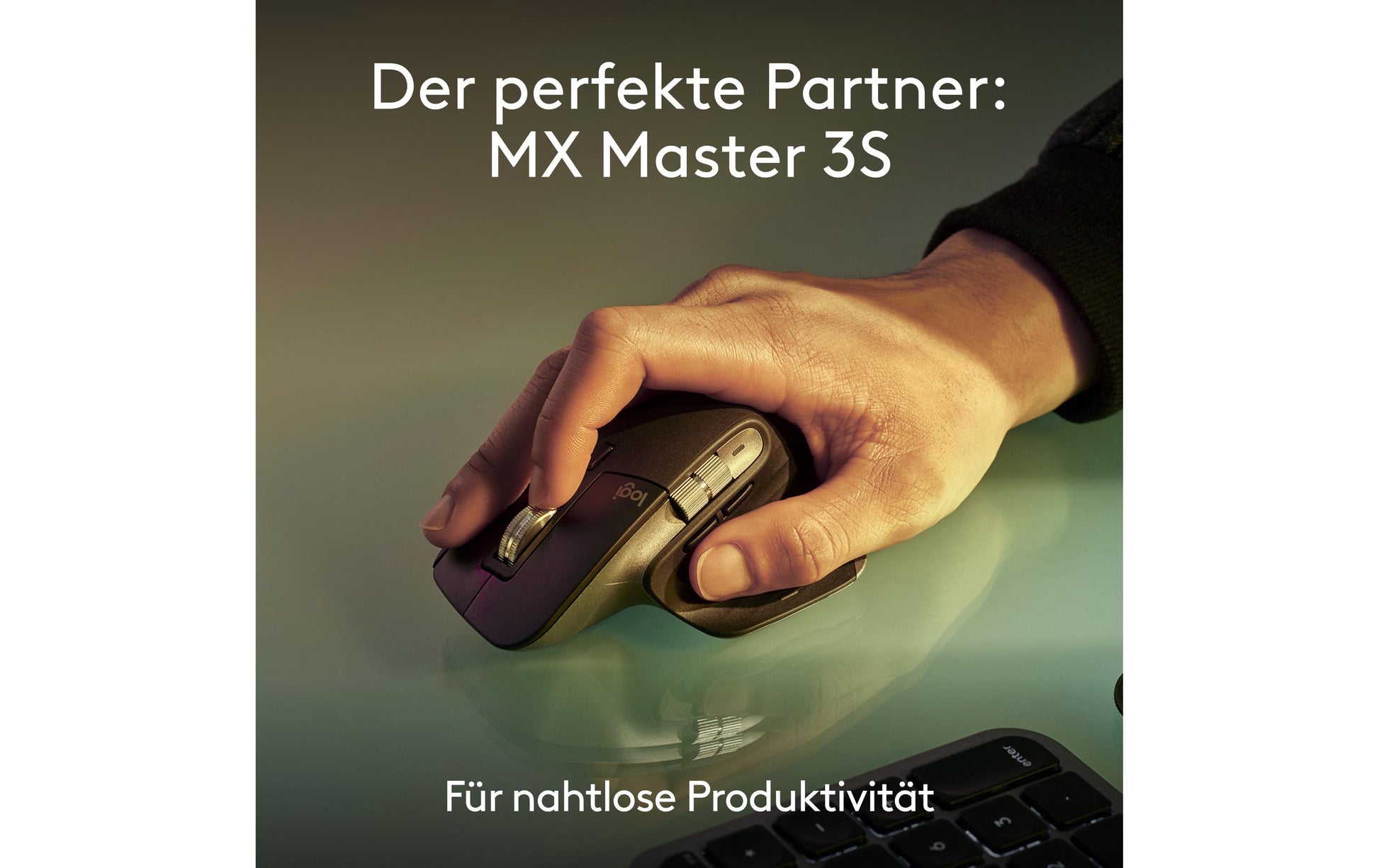 Logitech MX Keys S – Tastatur, kabellos (Bluetooth), CH-Layout (DE-CH) – für macOS
