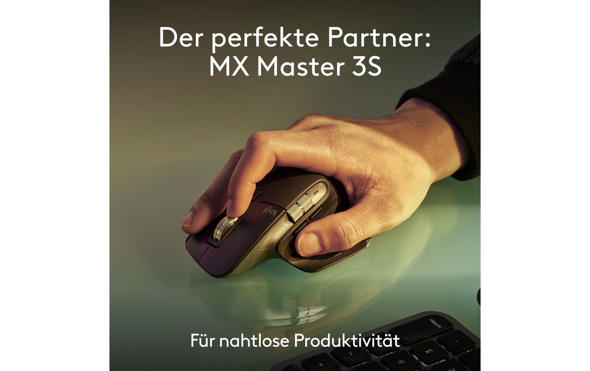 Logitech MX Keys S – Tastatur, kabellos (Bluetooth), CH-Layout (DE-CH) – für macOS