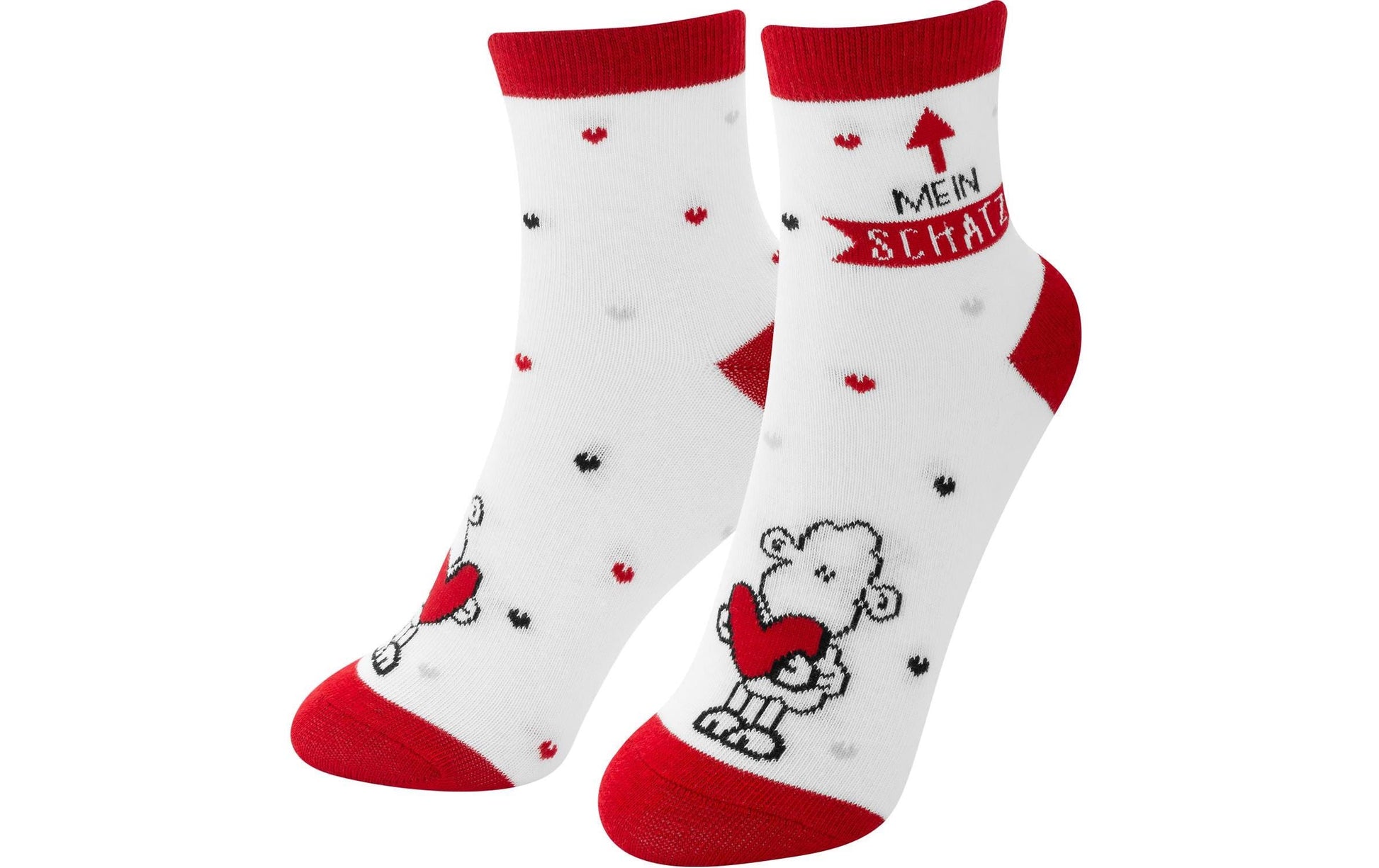 Sheepworld Socken – Grösse 36–40, Weiss, 80% Baumwolle/15% Nylon/5% Elasthan, 8er-Pack