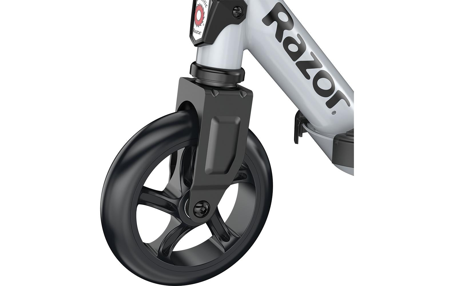 Razor PC E90 Lightshow INTL Elektroroller – 16 km/h, 10 km Reichweite, 90 W, 6 Ah – ab 8 Jahren – schwarz