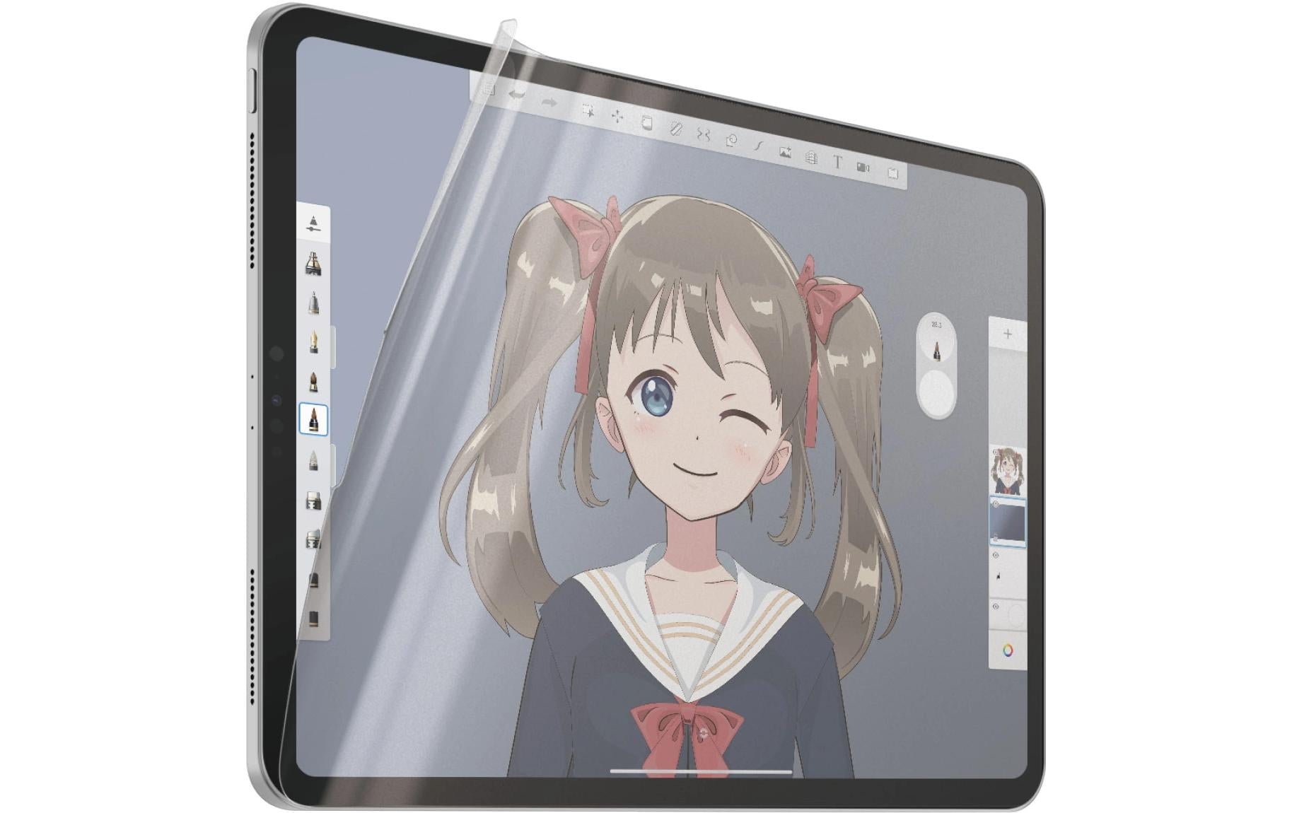 PanzerGlass GraphicPaper Displayschutz für iPad Pro 11" (1.–4. Gen.), iPad Air 10,9" (4.–5. Gen.) – papierähnlich