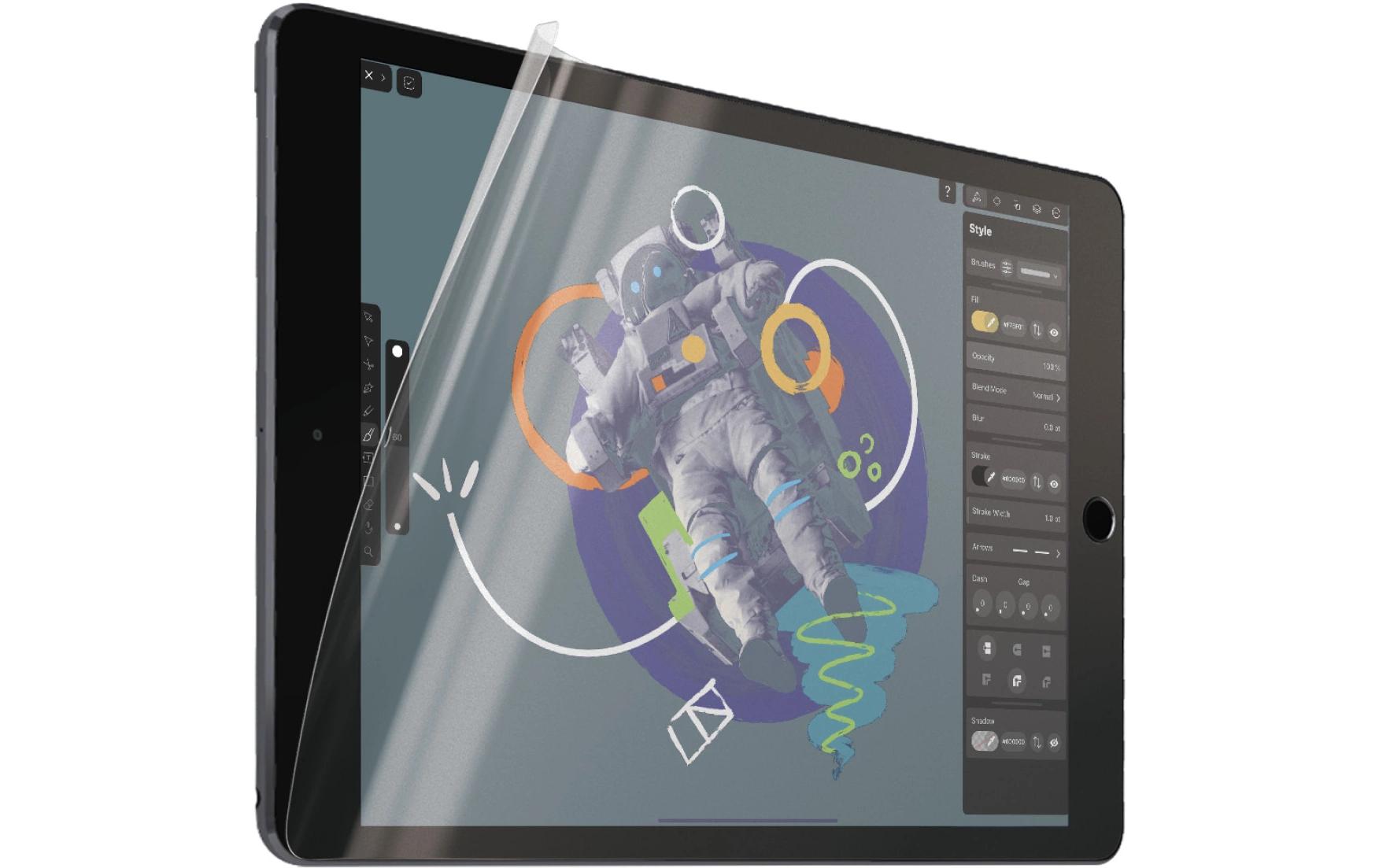 PanzerGlass Panzerglas für iPad 10,2" (7.–9. Gen.) – papierähnliche Oberfläche, Anti-Fingerprint