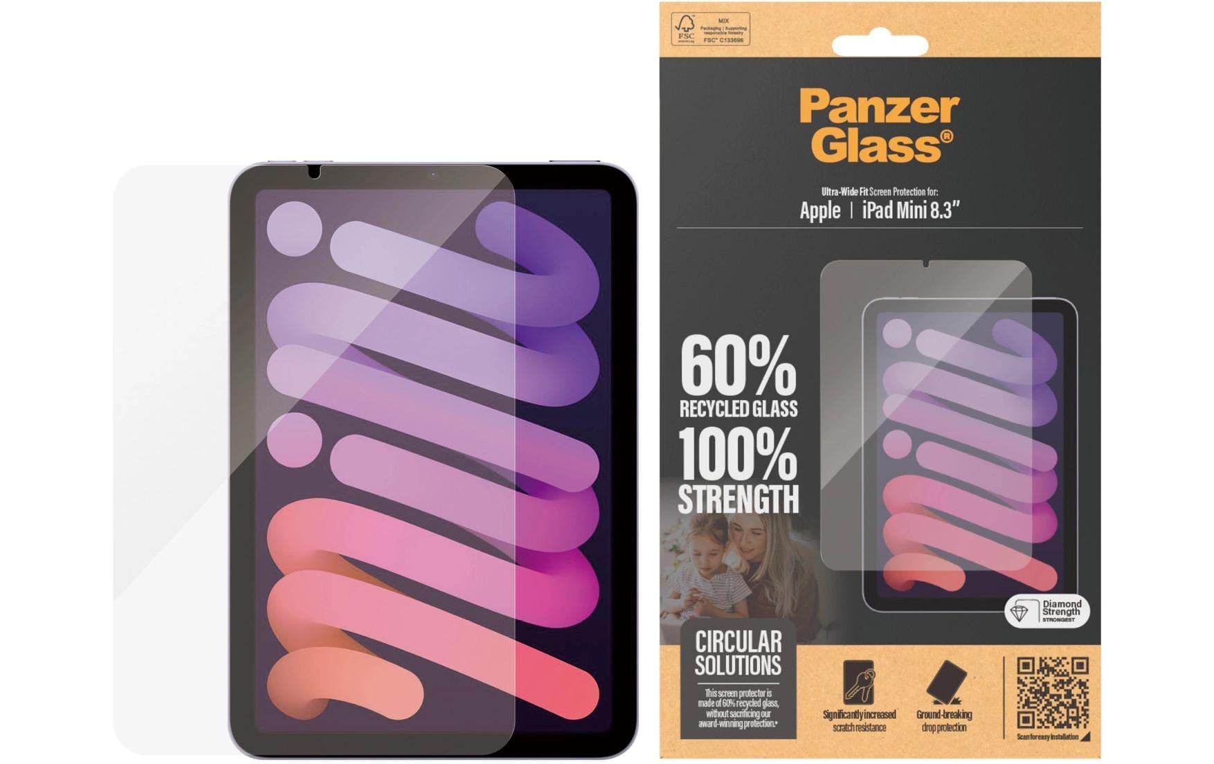 PanzerGlass Displayschutz – für iPad mini (2024) 8,3"